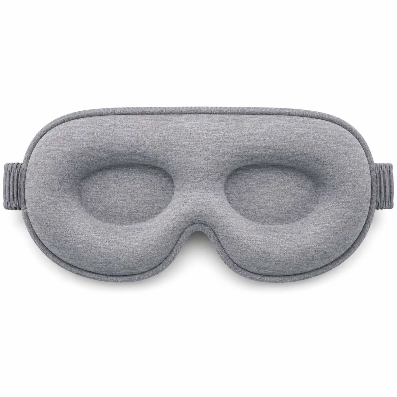 3D Geformte Graue Schlafmaske für Dunkelheit