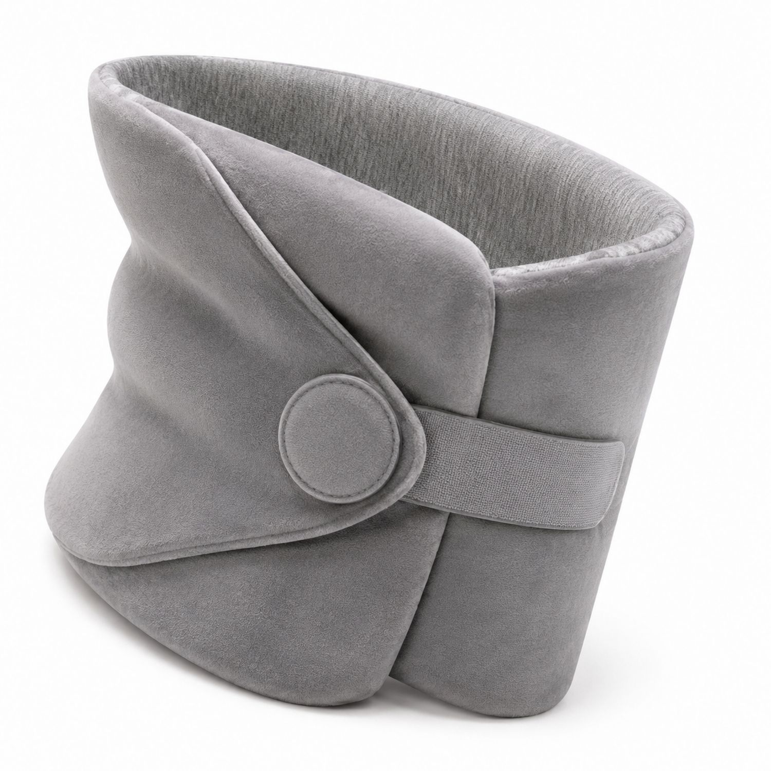 Verstellbares Ergonomisches Nackenstützkissen Grau