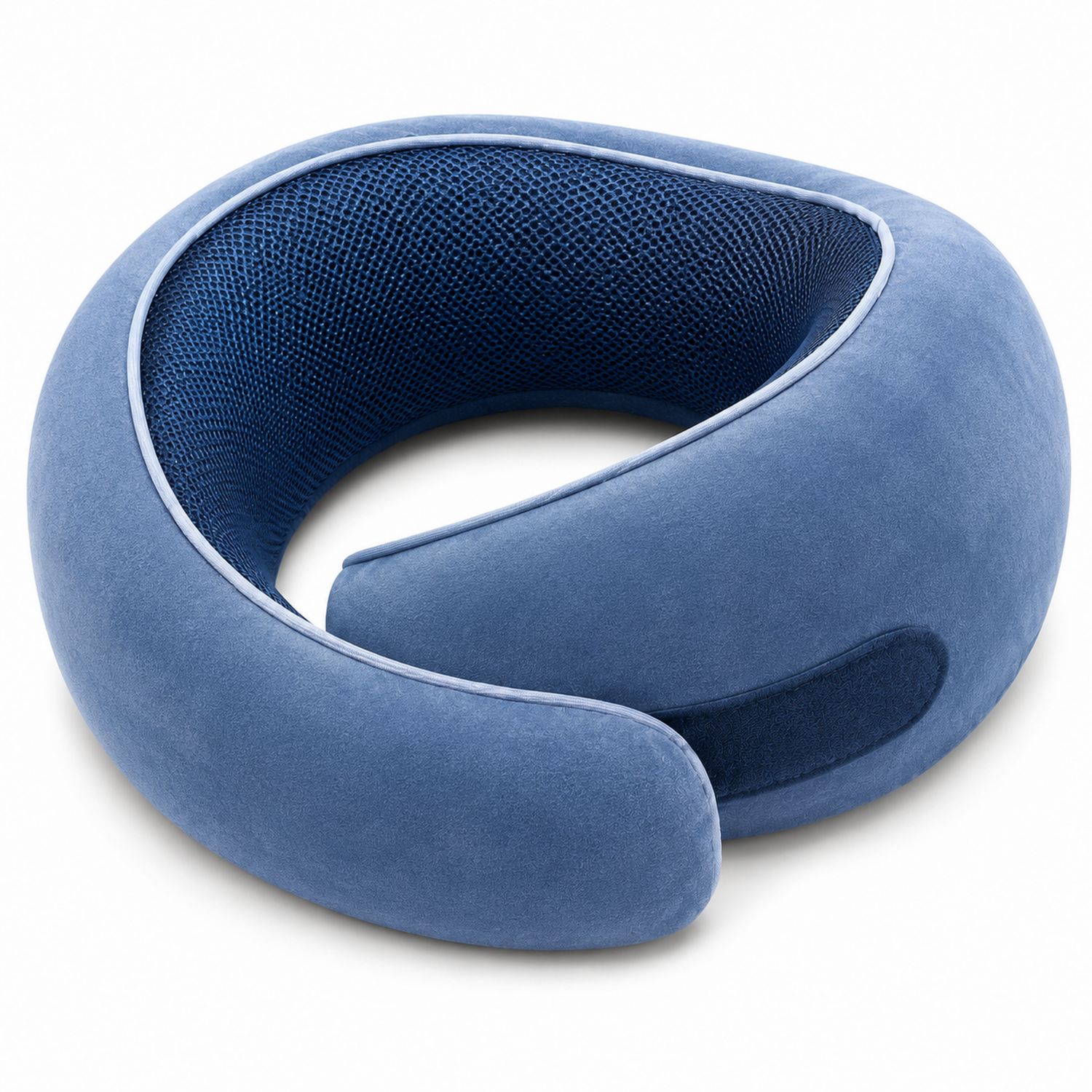 Ergonomisches Reisekissen Nackenkissen Blau