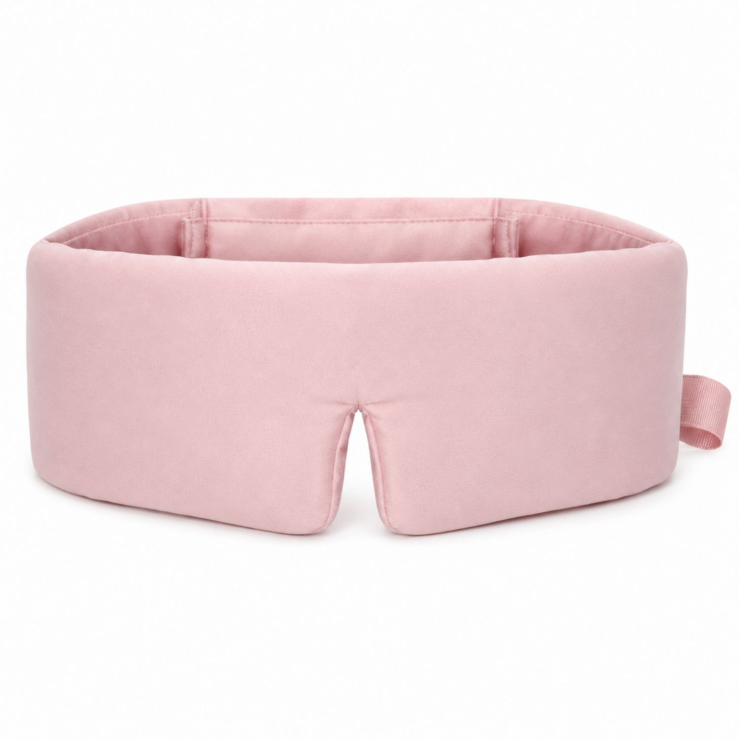 Rosa Schlafmaske mit Elastikband für Damen und Herren