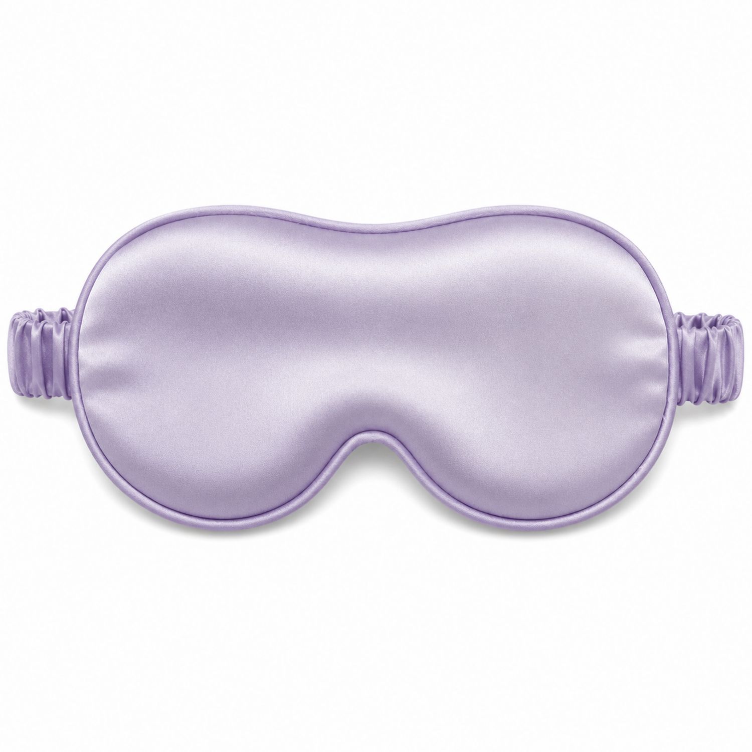 Lila Schlafmaske mit Elastikband