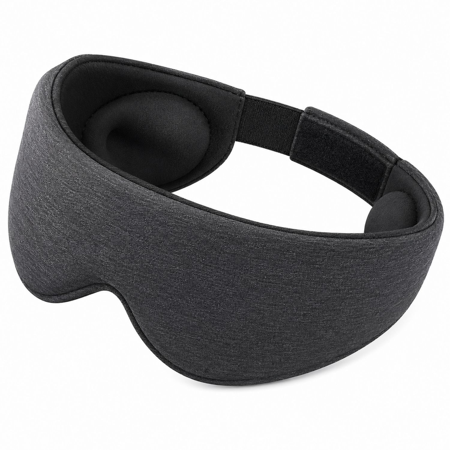 Verstellbare Schlafmaske Unisex Dunkelgrau