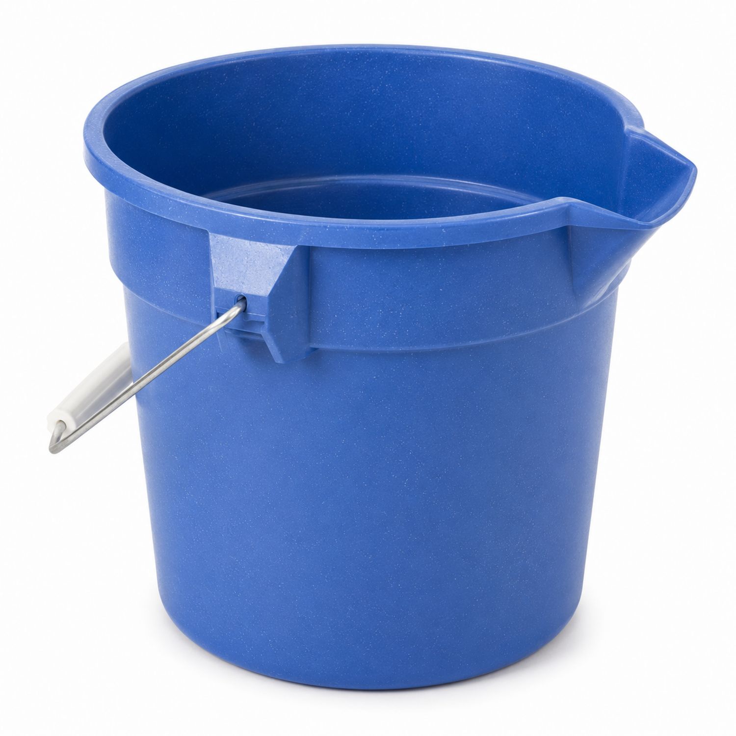 Blauer Eimer 10L mit Griff und Ausguss