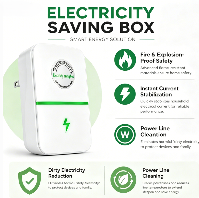 ⚡️💡 2026 Smart Home Energy Saver for Your House ⚡️💡 Real-Time Power Monitor & Circuit Breaker Box, Reduce Your Electricity Bill by 30%-50%. Easy Plug & Play Installation-LIN