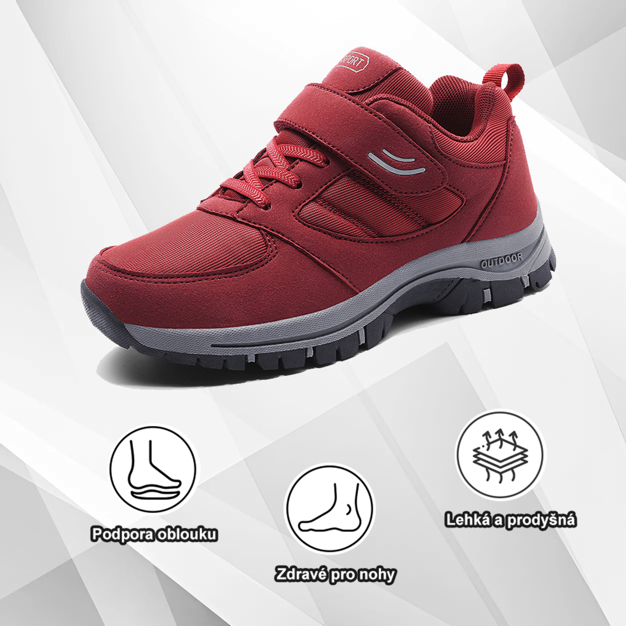 捷克(🔥Dnes sleva 50 % – vezměte si to!) Prémiová stylová ortopedická obuv 👞 – Ergonomický design pro úlevu od bolesti