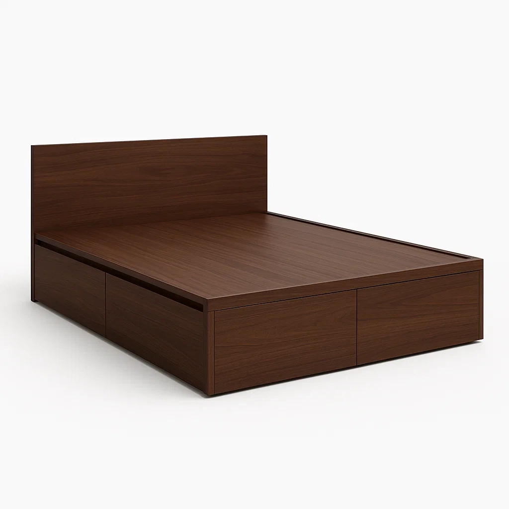 Bett mit Bettkasten - HOMARVONI