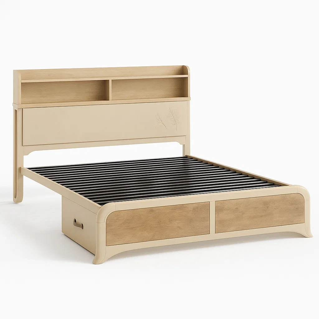 Bett mit Bettkasten - meubelrix