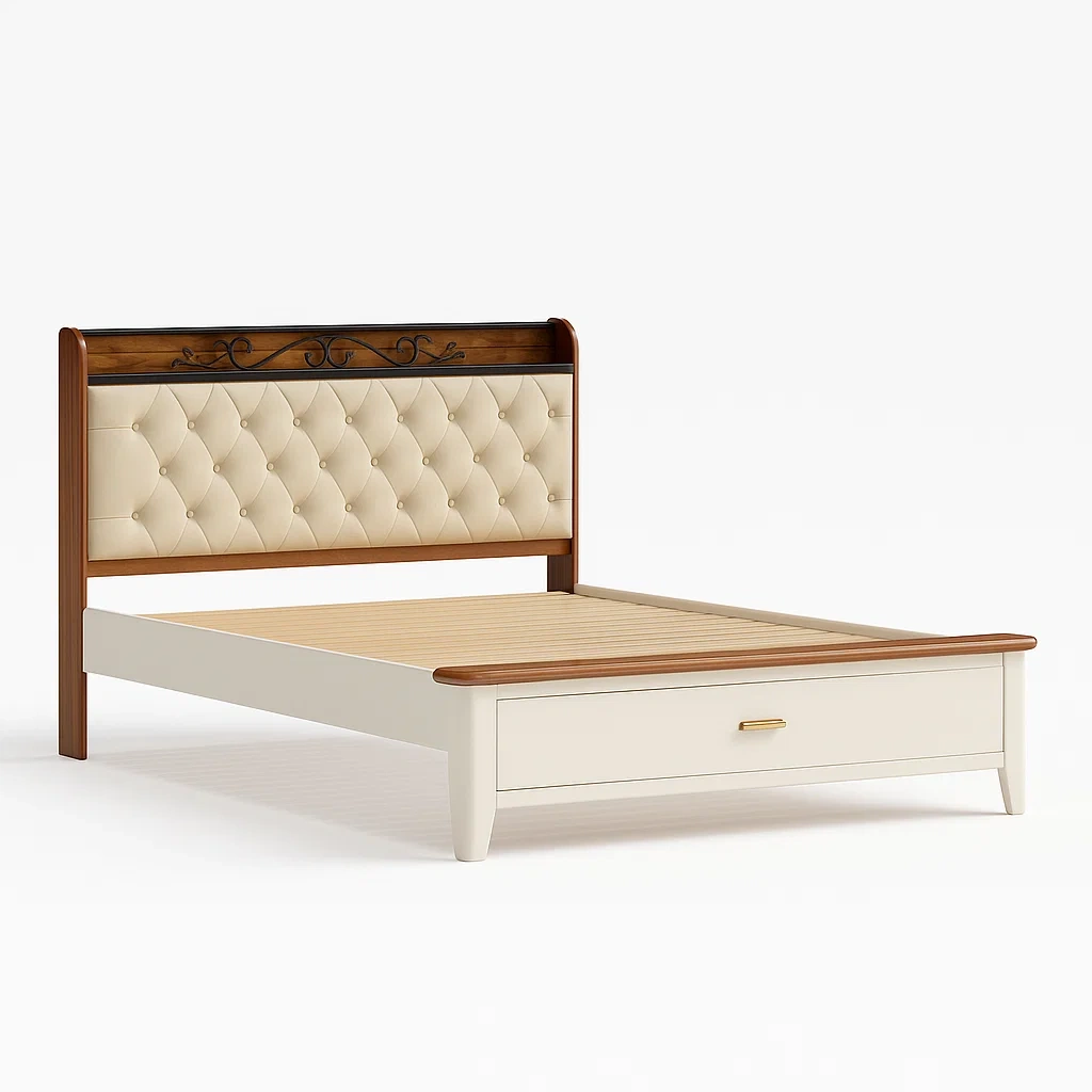 Bett mit Bettkasten - meubelrix