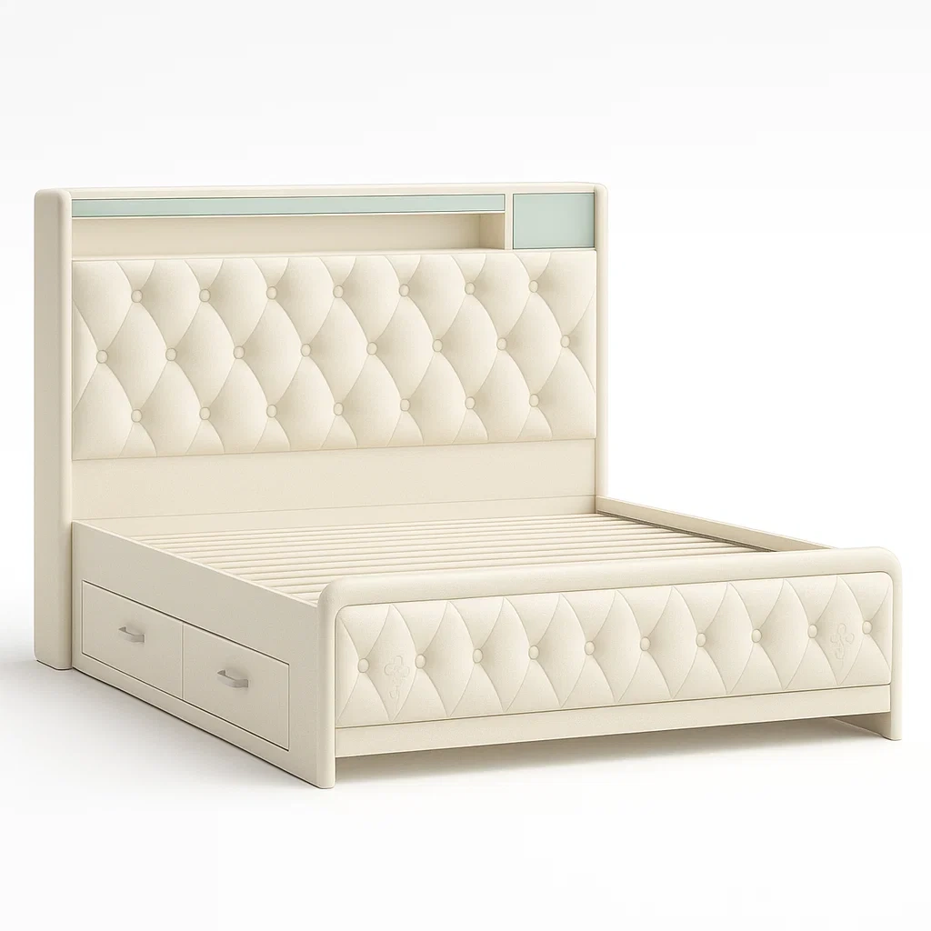 Bett mit Bettkasten - meubelrix