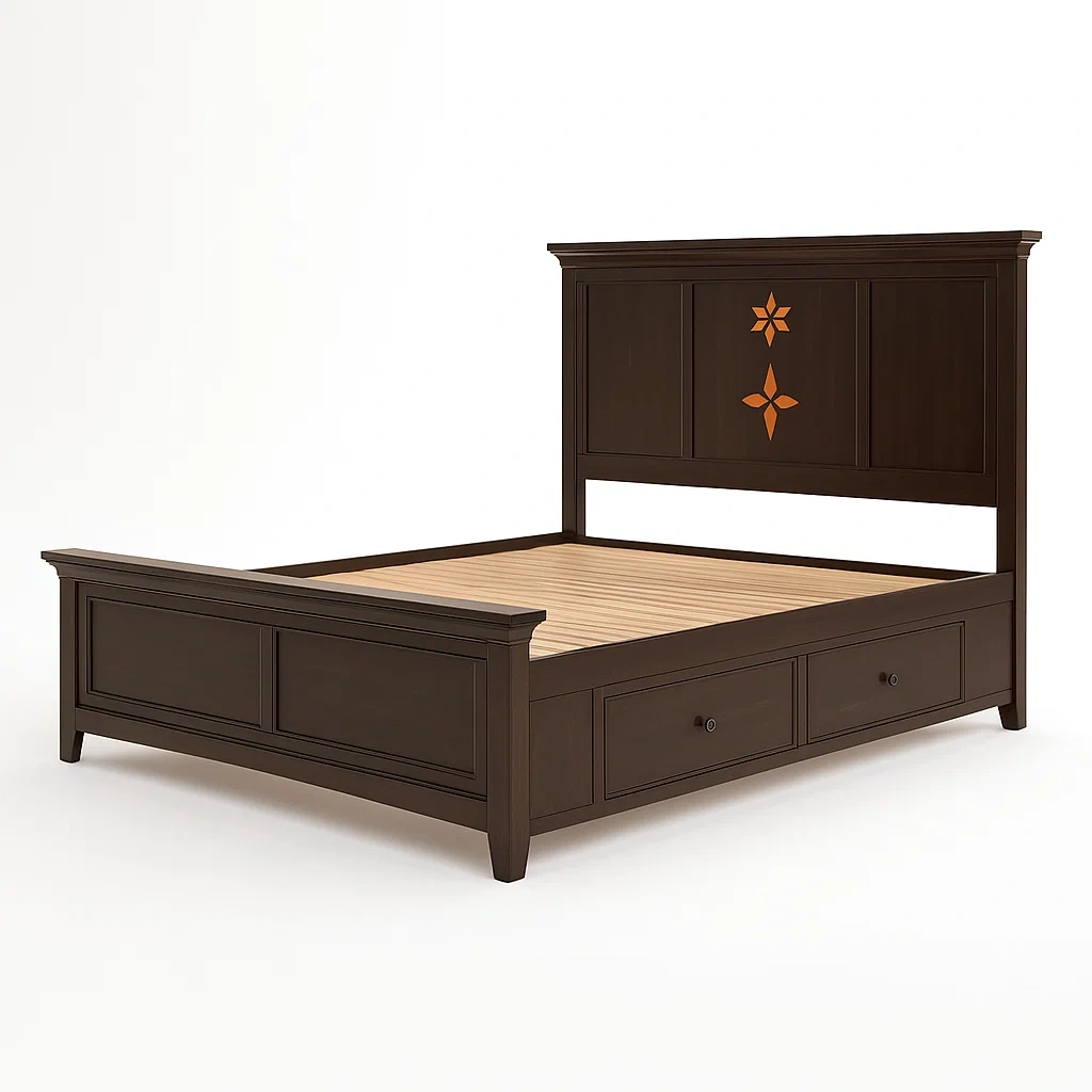 Bett mit Bettkasten - meubelrix