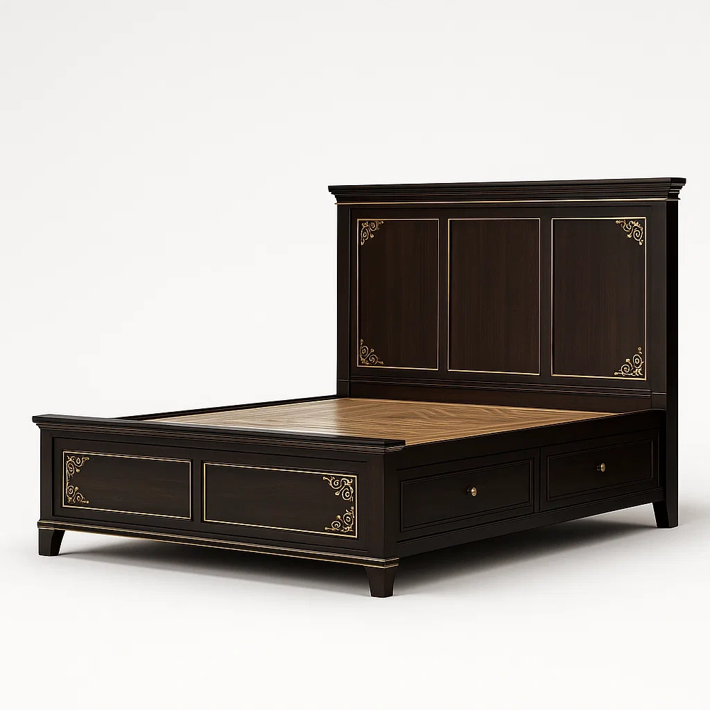 Bett mit Bettkasten - meubelrix
