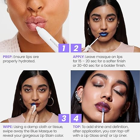 (🎁Last Day 49% OFF)WONDERSKIN Wonder Blading Lip Stain Masque 💄✨