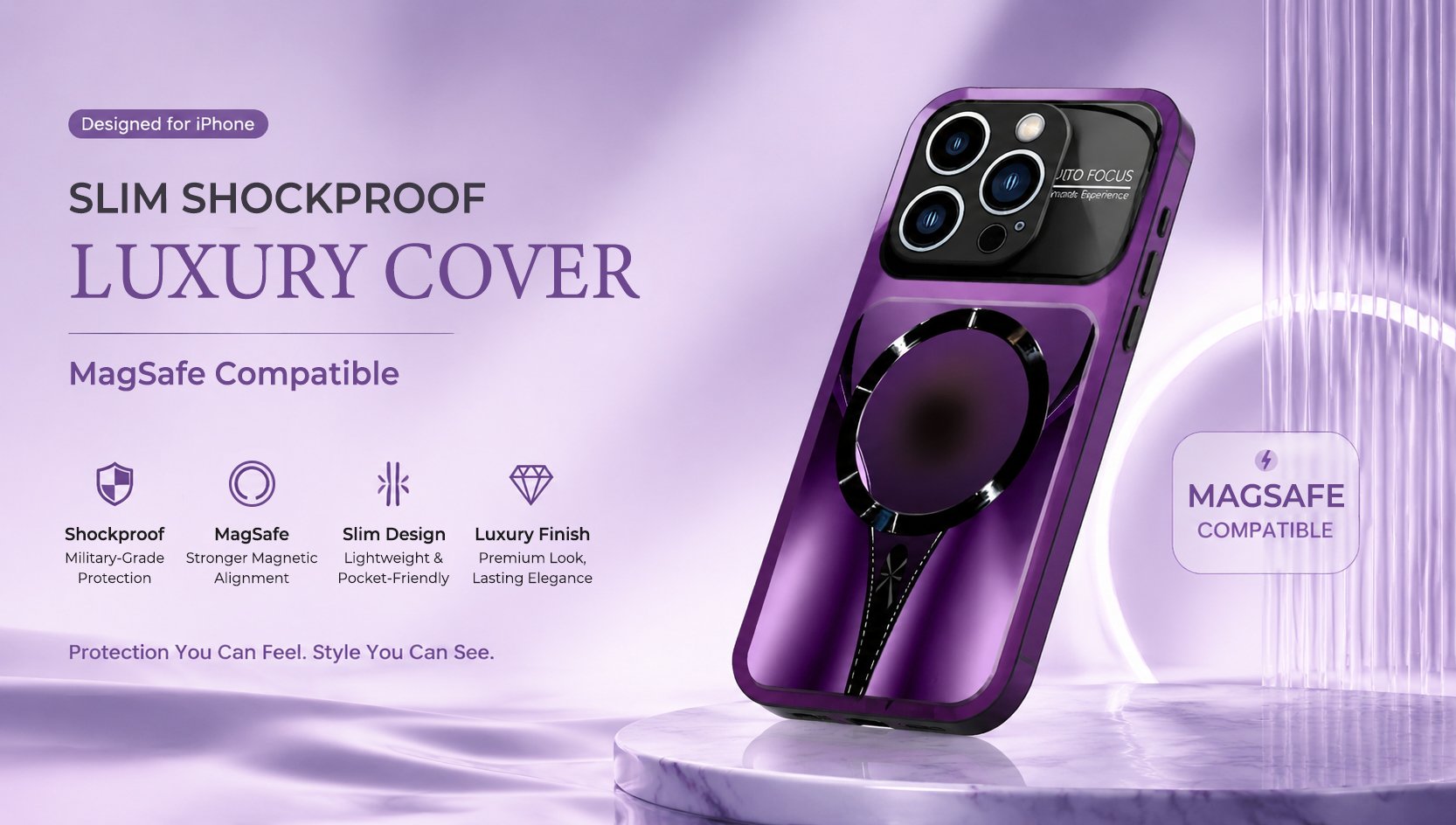 Slim Shockproof Luxury Cover for iPhone
