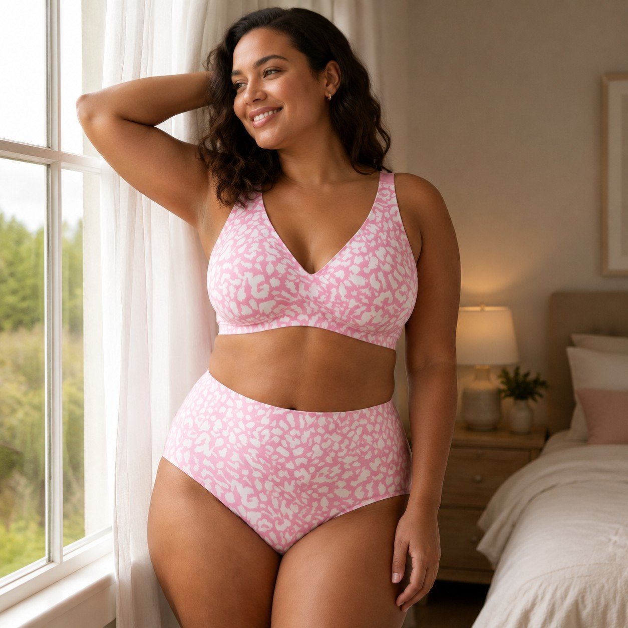 🏆LAST DAY SALE 49% OFF 🔥Super Firming Leopard Print Jelly  Bra | Women Wirefree Bras 👍No More Sagging Breasts