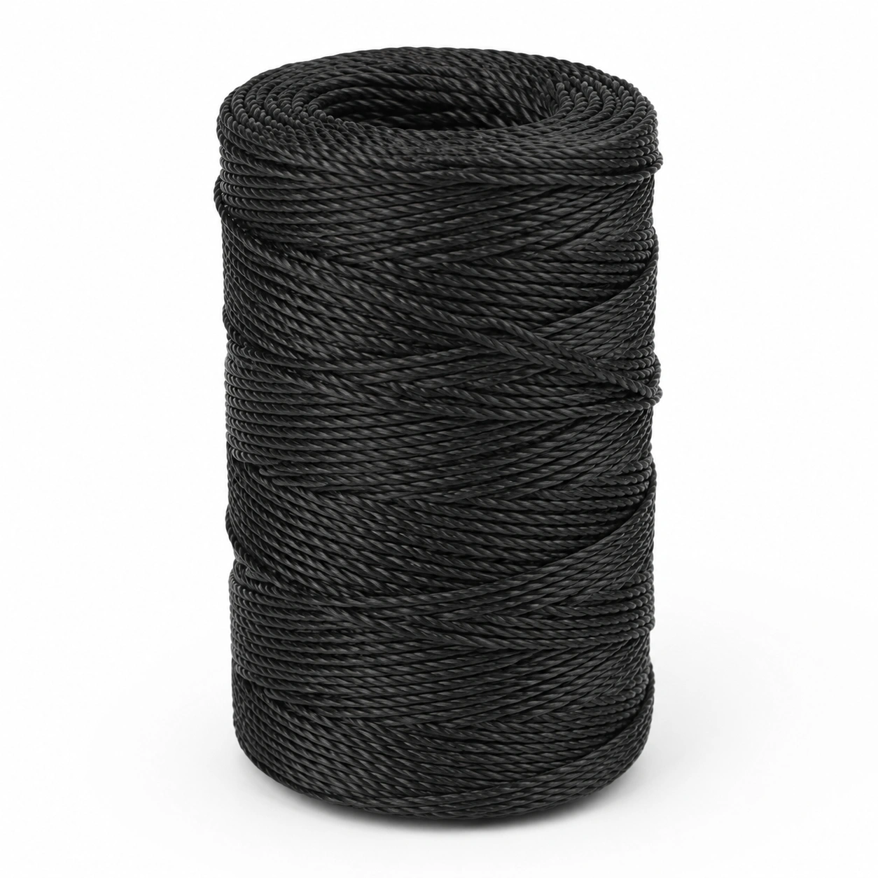 Schwarze Polypropylen Kordel 3 mm-UrbanOakLiving