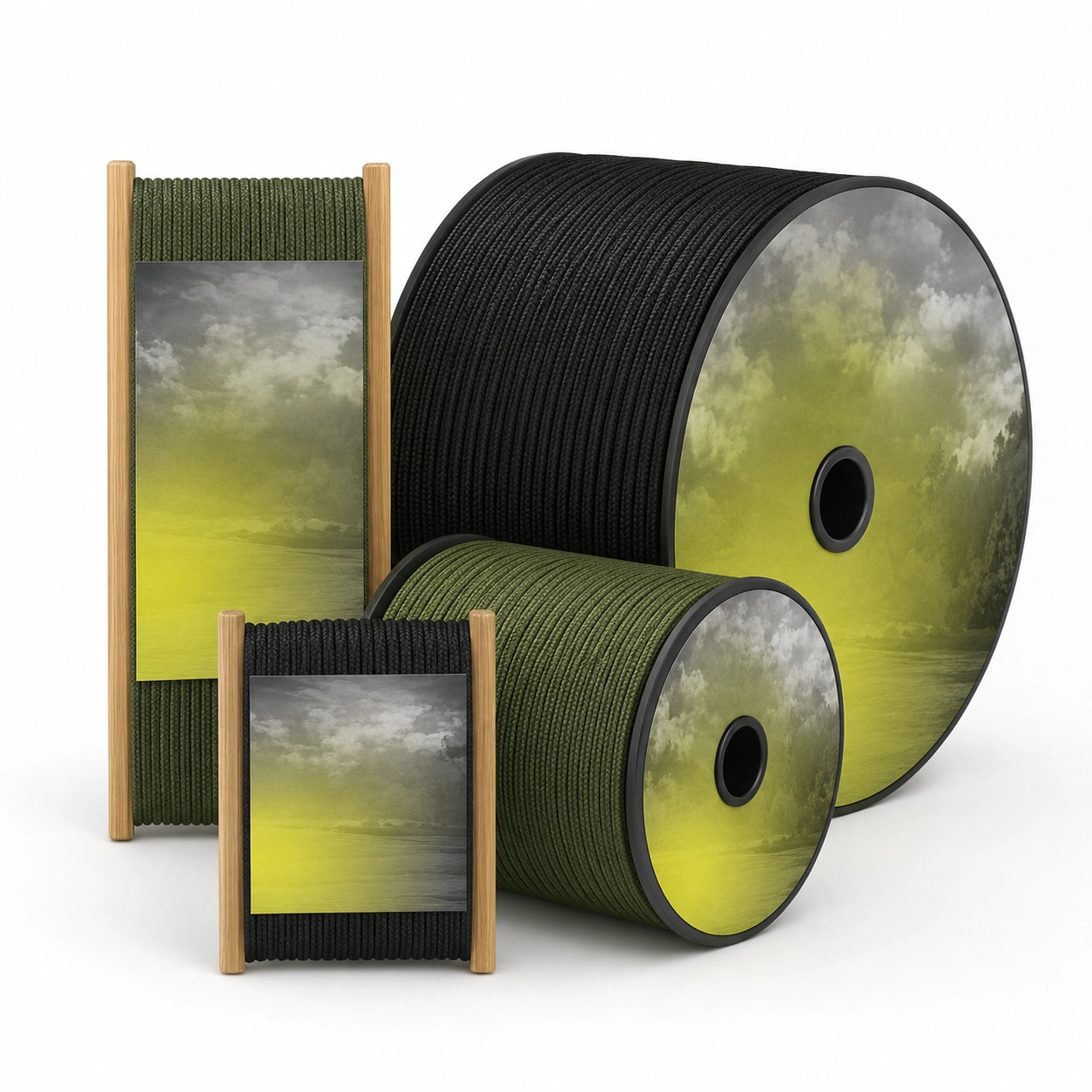 Geflochtene Polyester Kordel Rolle-UrbanOakLiving