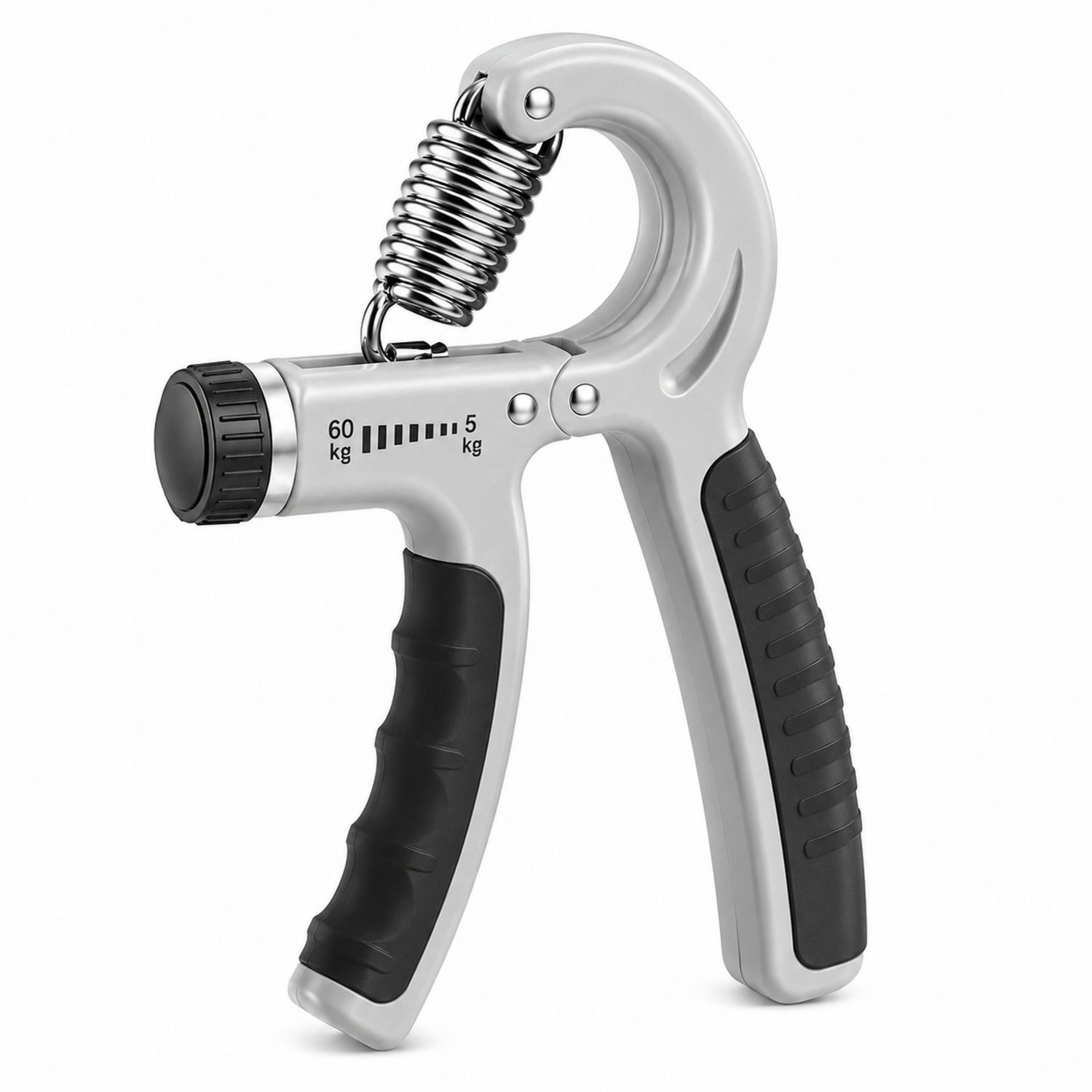 Pince de Musculation Réglable 5-60 kg Noir/Argent