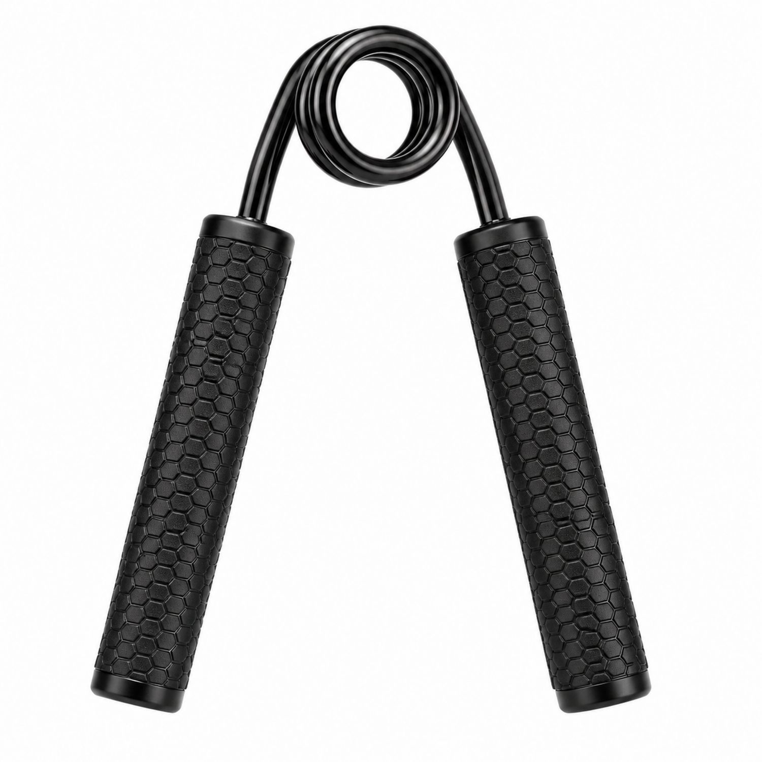 Poignée de Musculation à Ressort Noire Antidérapante