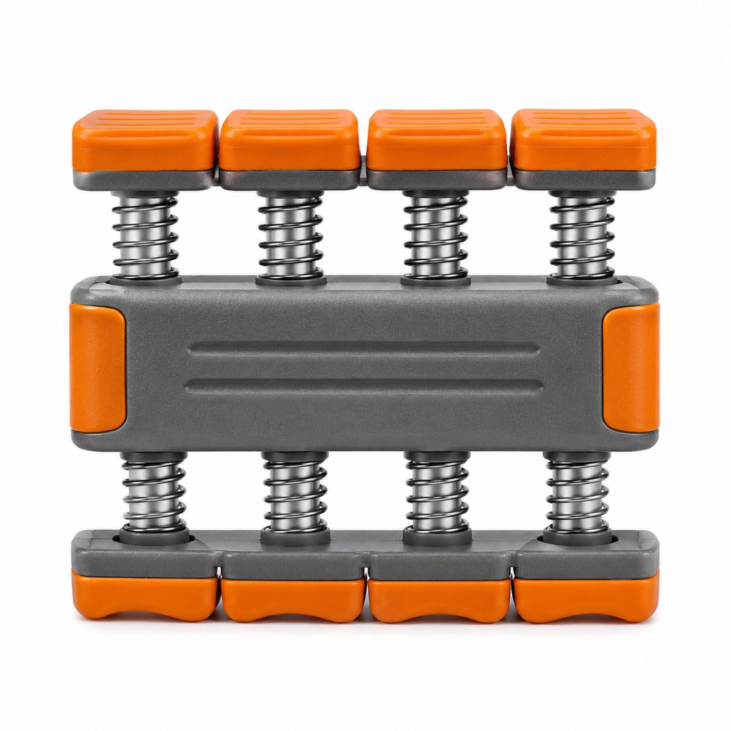 Renforceur de Main à Ressort Réglable Orange et Gris