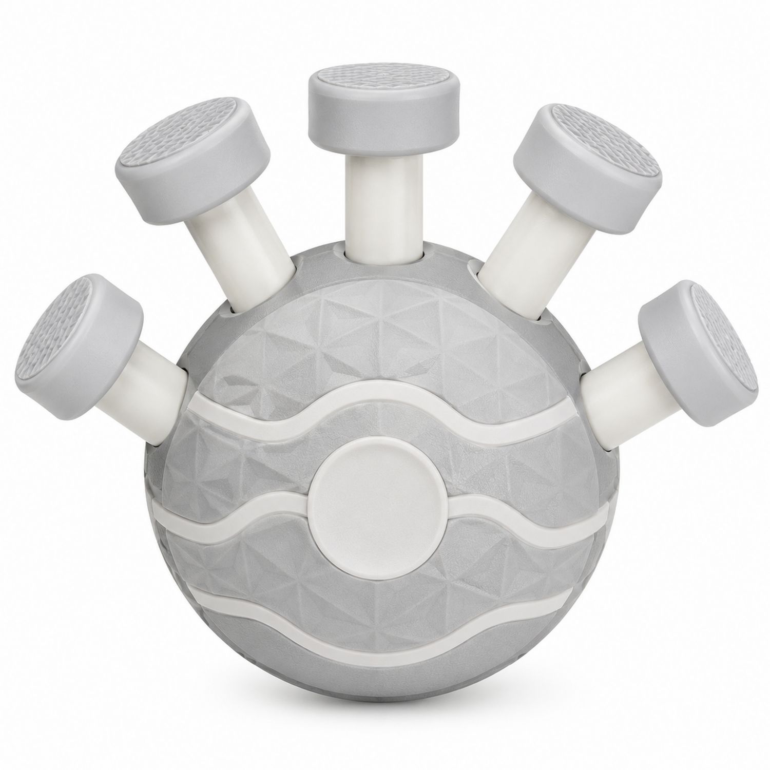 Appareil de renforcement des mains octogonal gris clair