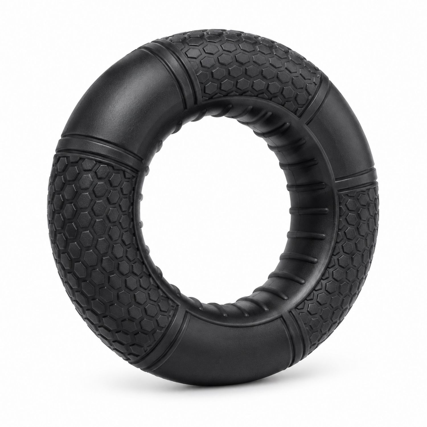 Anneau de Renforcement Musculaire Noir Antidérapant