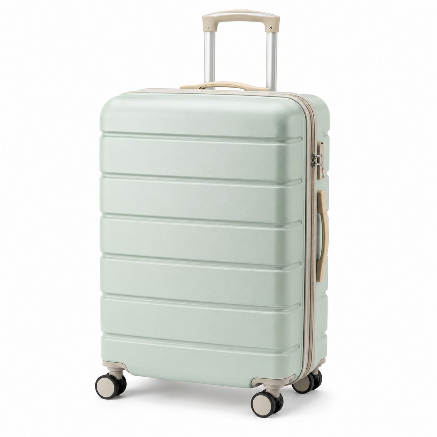 Valise Rigide 65 cm 4 Roues Vert Menthe
