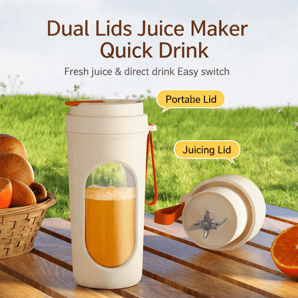 Wireless Mini Juicer Cup - Portable & Multi-functional