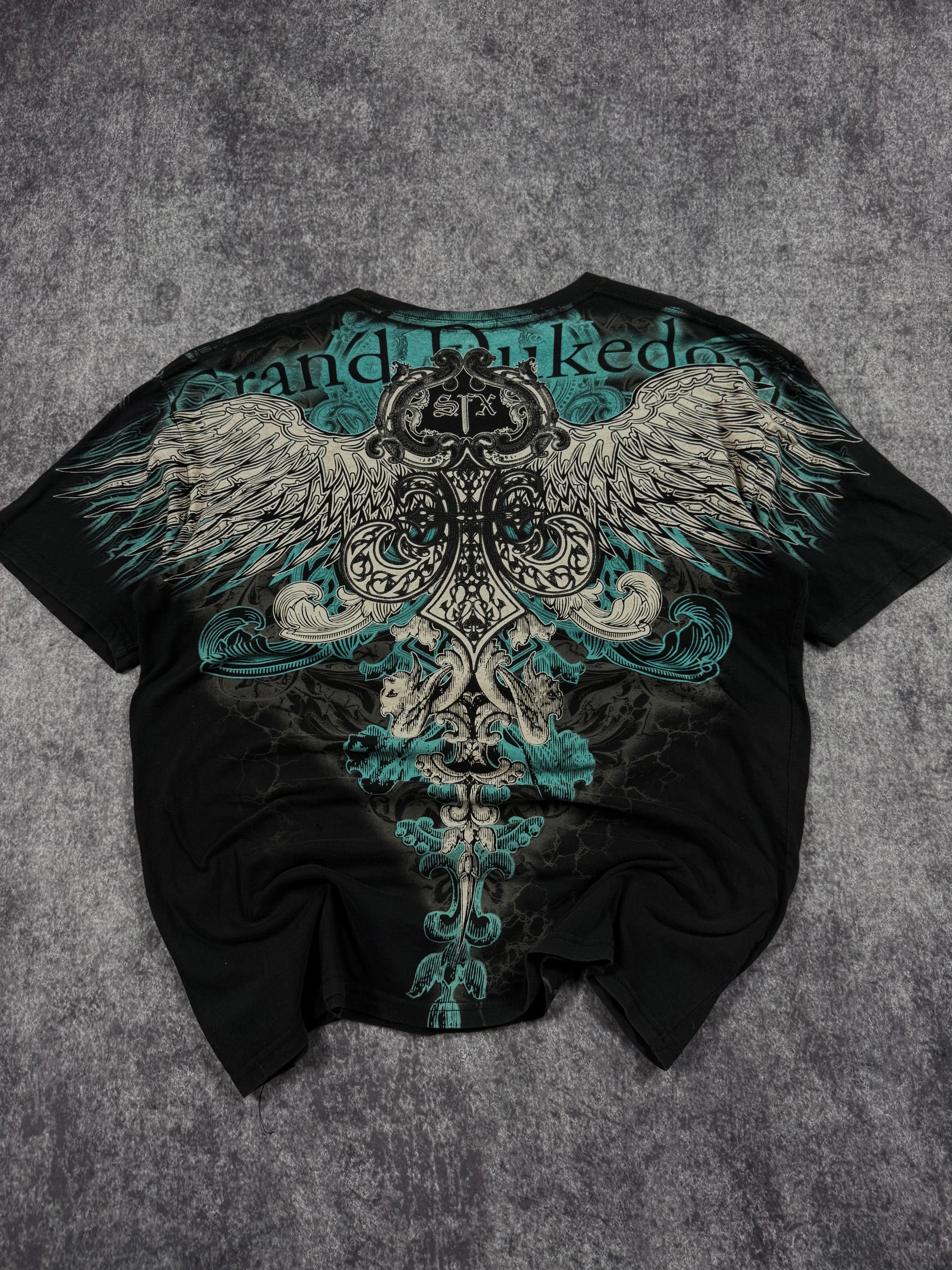 (rare) 2000s black shirt (XL)