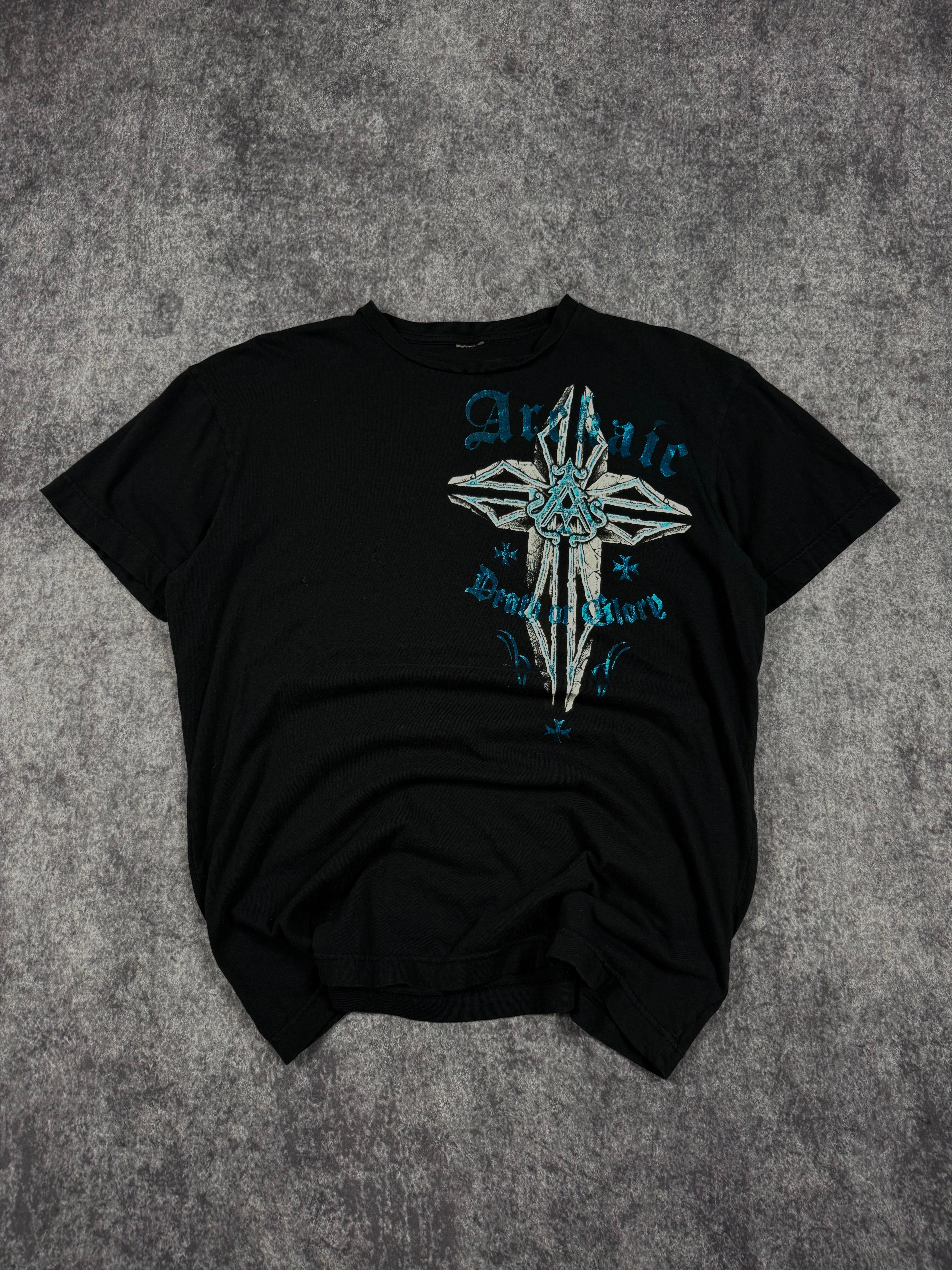 (rare) 2000s archaic chrome shirt (M)
