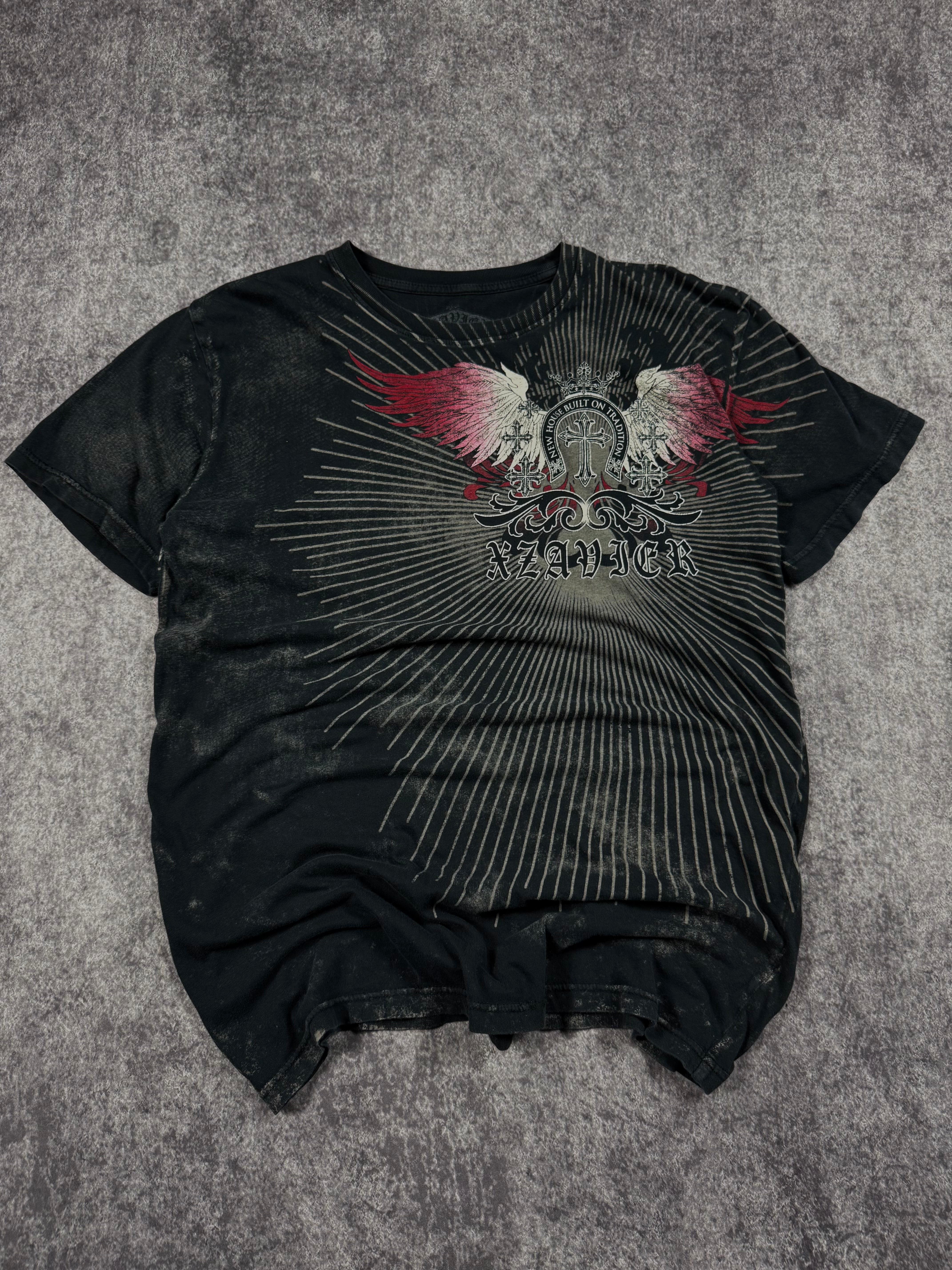 (rare) 2000s xzavier x buckle shirt (L)