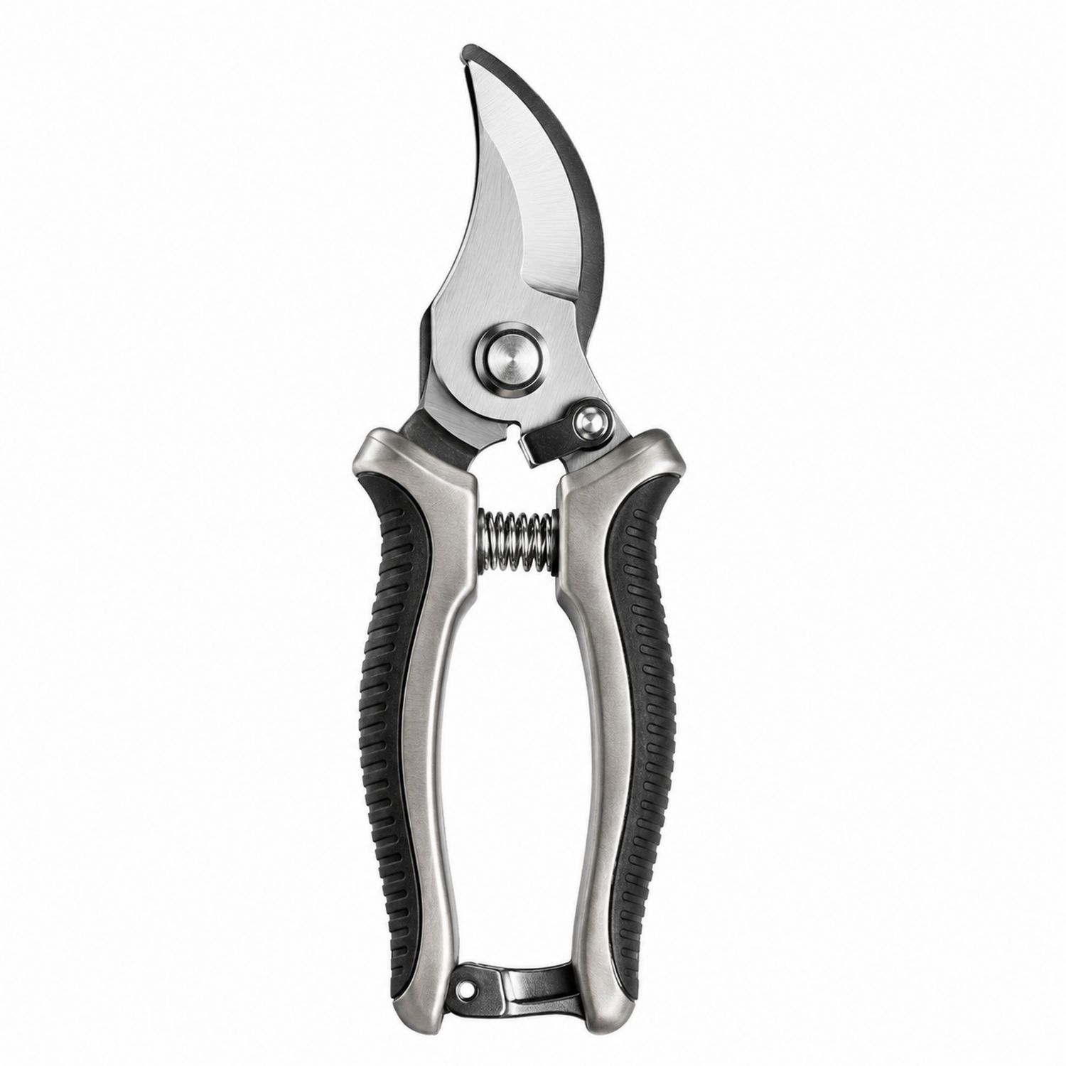 Ergonomische Gartenschere Bypass Schwarz/Silber