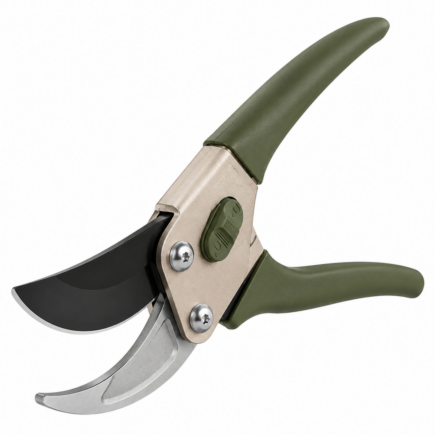 Bypass Gartenschere 22 cm Olivgrün
