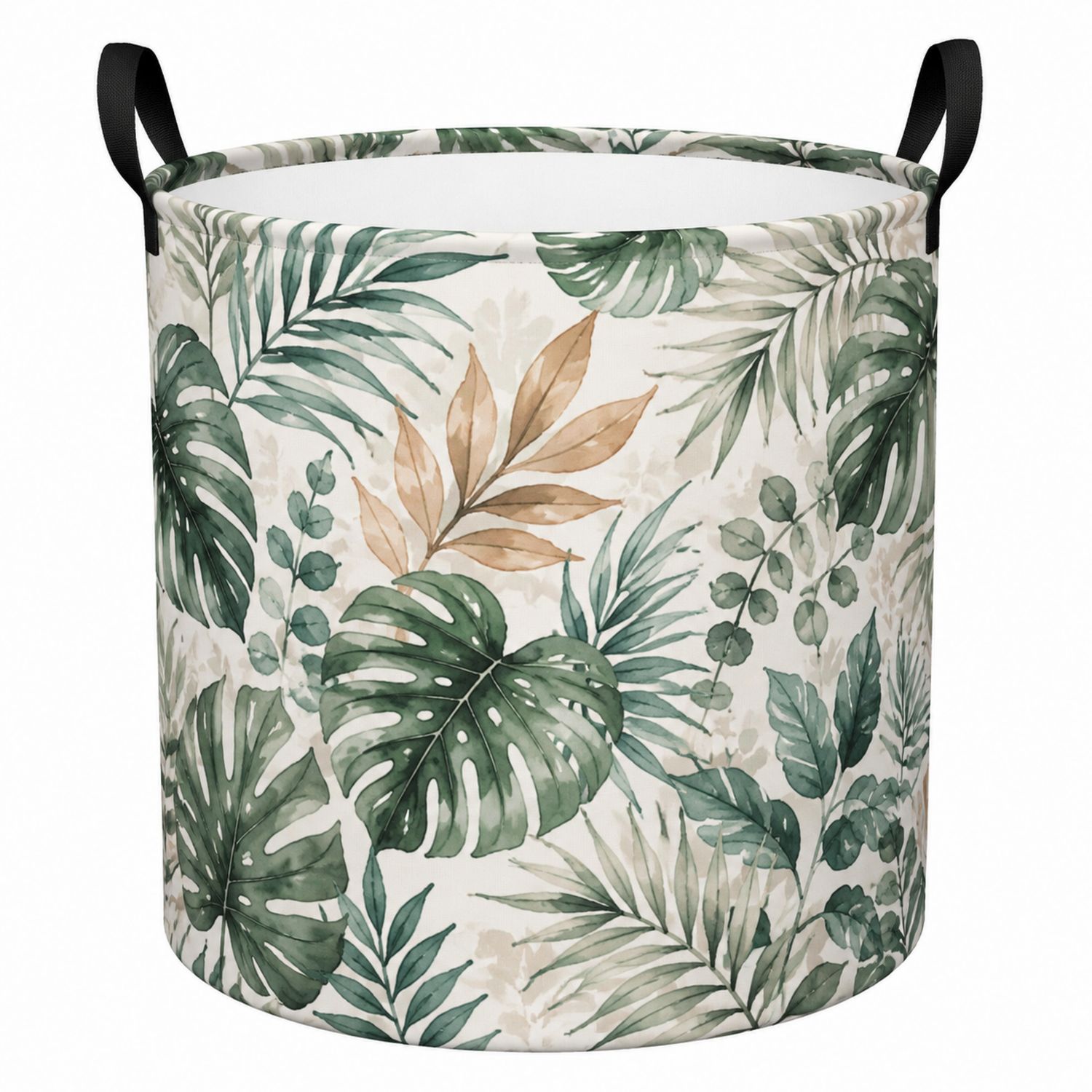 Panier de rangement tropical pliable 45L avec poignées-Placerux