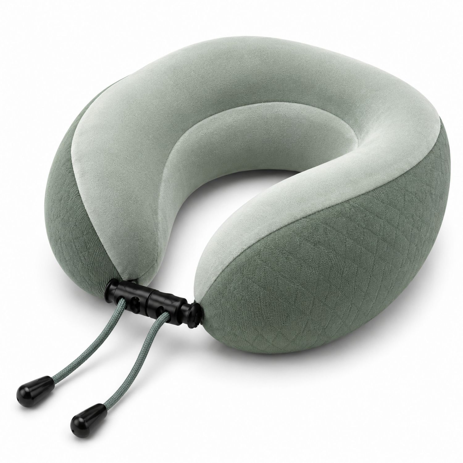 Oreiller de Voyage Ergonomique Vert