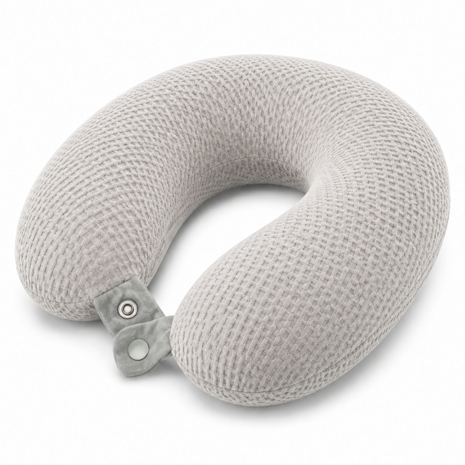 Oreiller de Voyage Ergonomique Gris Clair