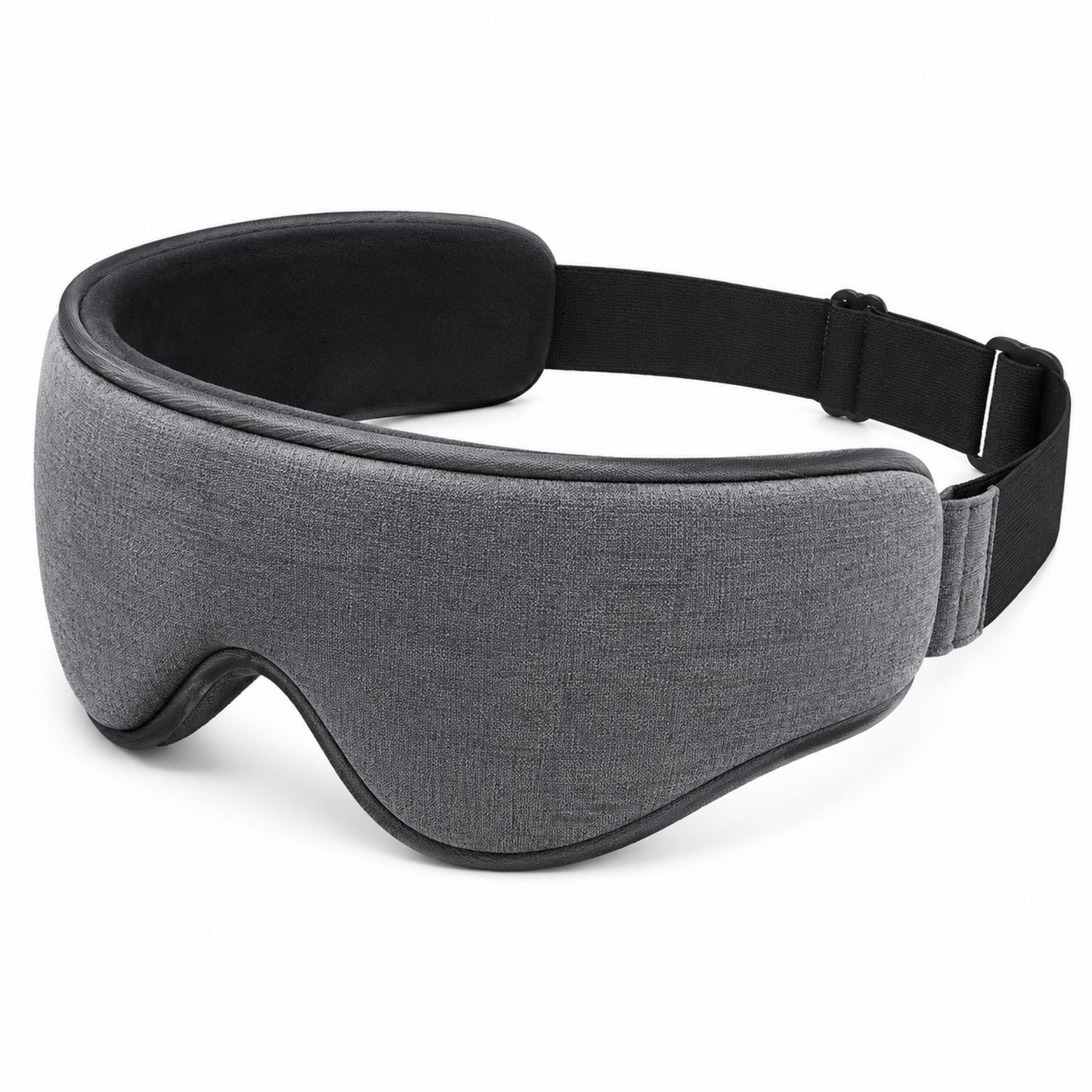 Masque de Sommeil 3D Ajustable Gris