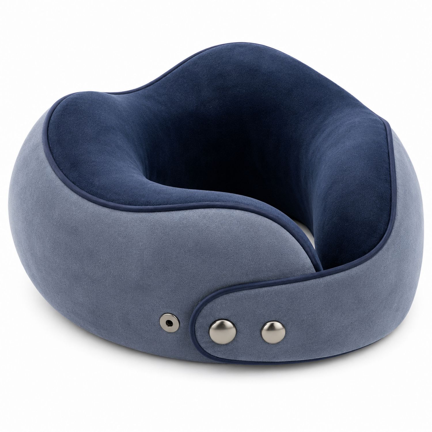 Coussin de Voyage Ergonomique Bleu Foncé