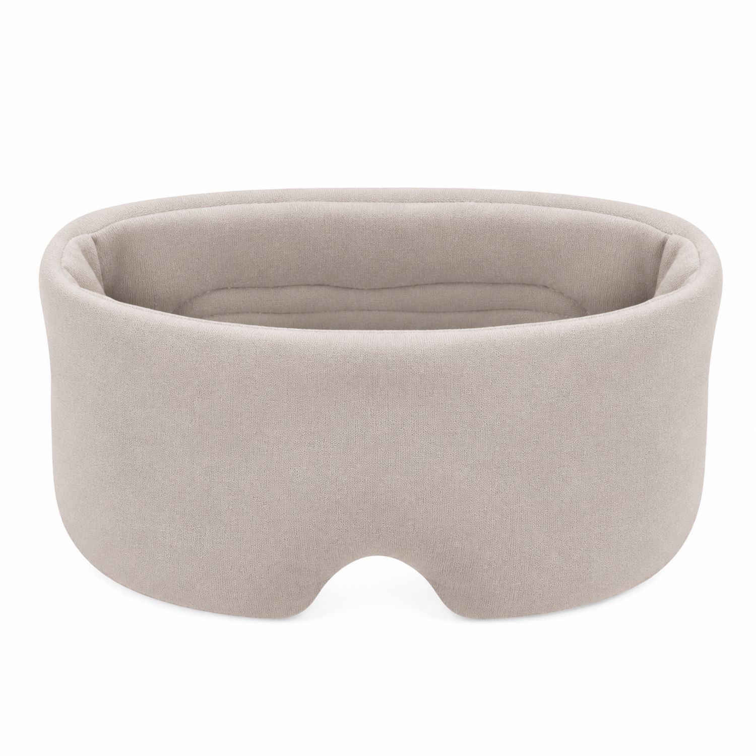 Masque de Sommeil Ergonomique Gris Clair