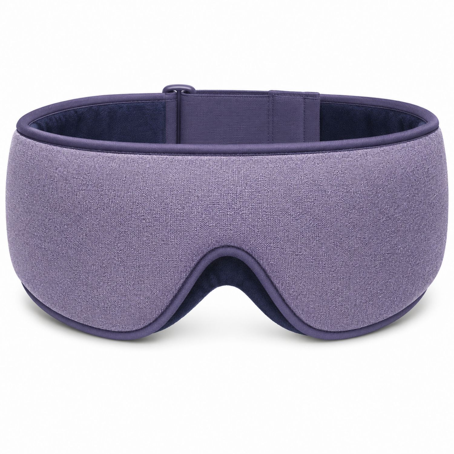 Masque de nuit violet ajustable pour adultes