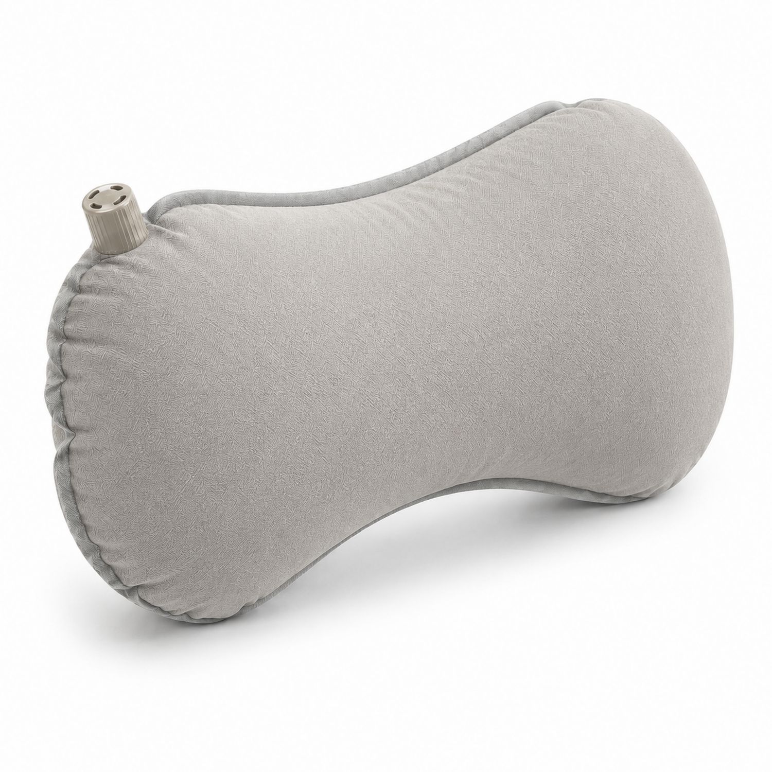 Coussin de Voyage Gonflable Ergonomique Gris