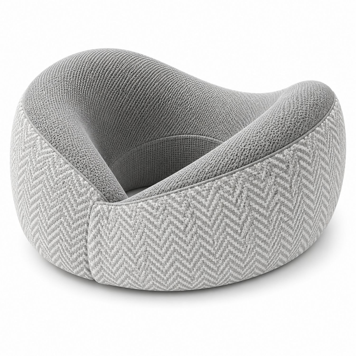 Oreiller de Voyage Ergonomique pour Cou - Gris