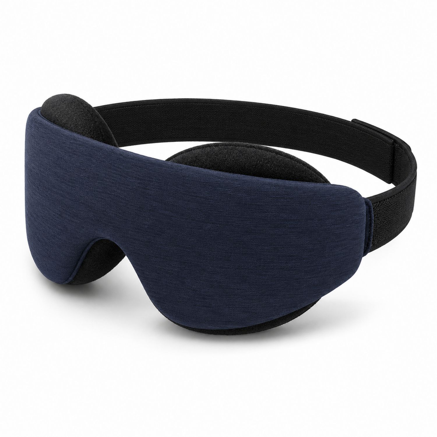 Masque de Sommeil Occultant Réglable Bleu Foncé