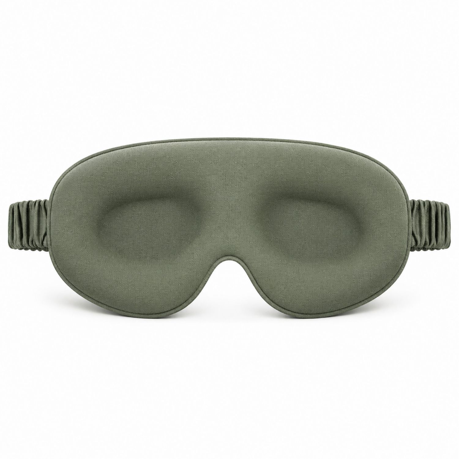 Masque de Sommeil Ergonomique Vert Olive