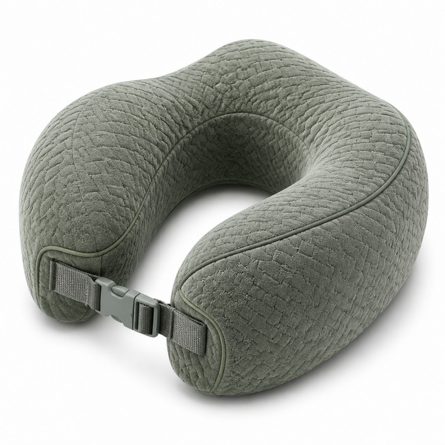 Oreiller de Voyage Ergonomique Gris Confortable