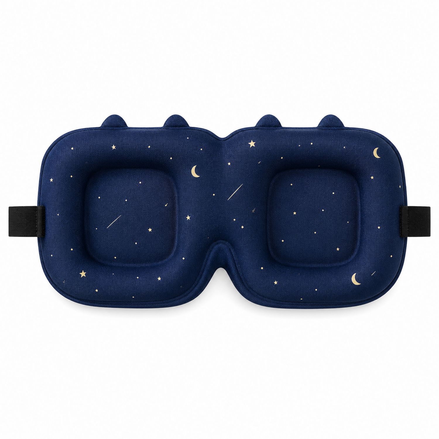 Masque de Sommeil Étoilé Confort Bleu Marine pour Adultes