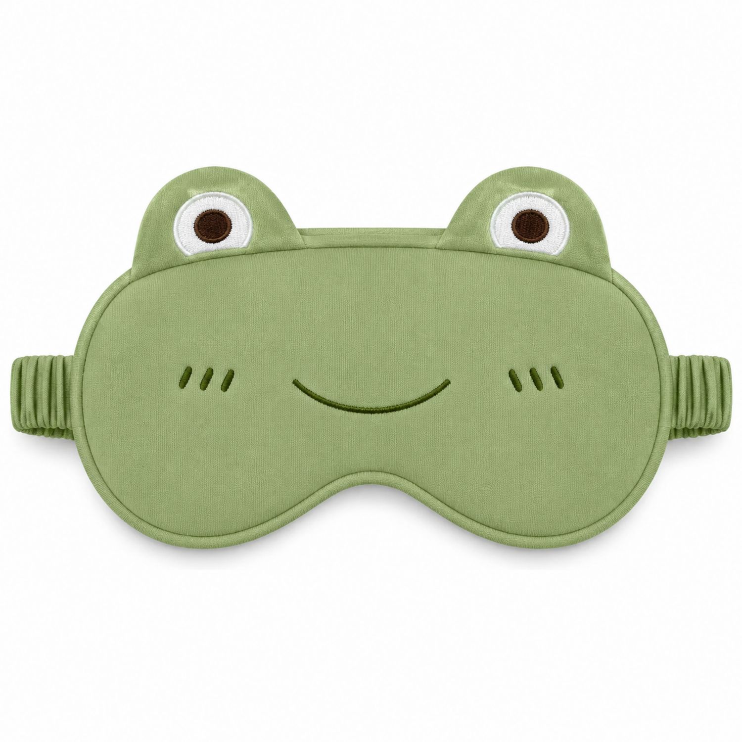 Masque de sommeil en forme de grenouille - Vert