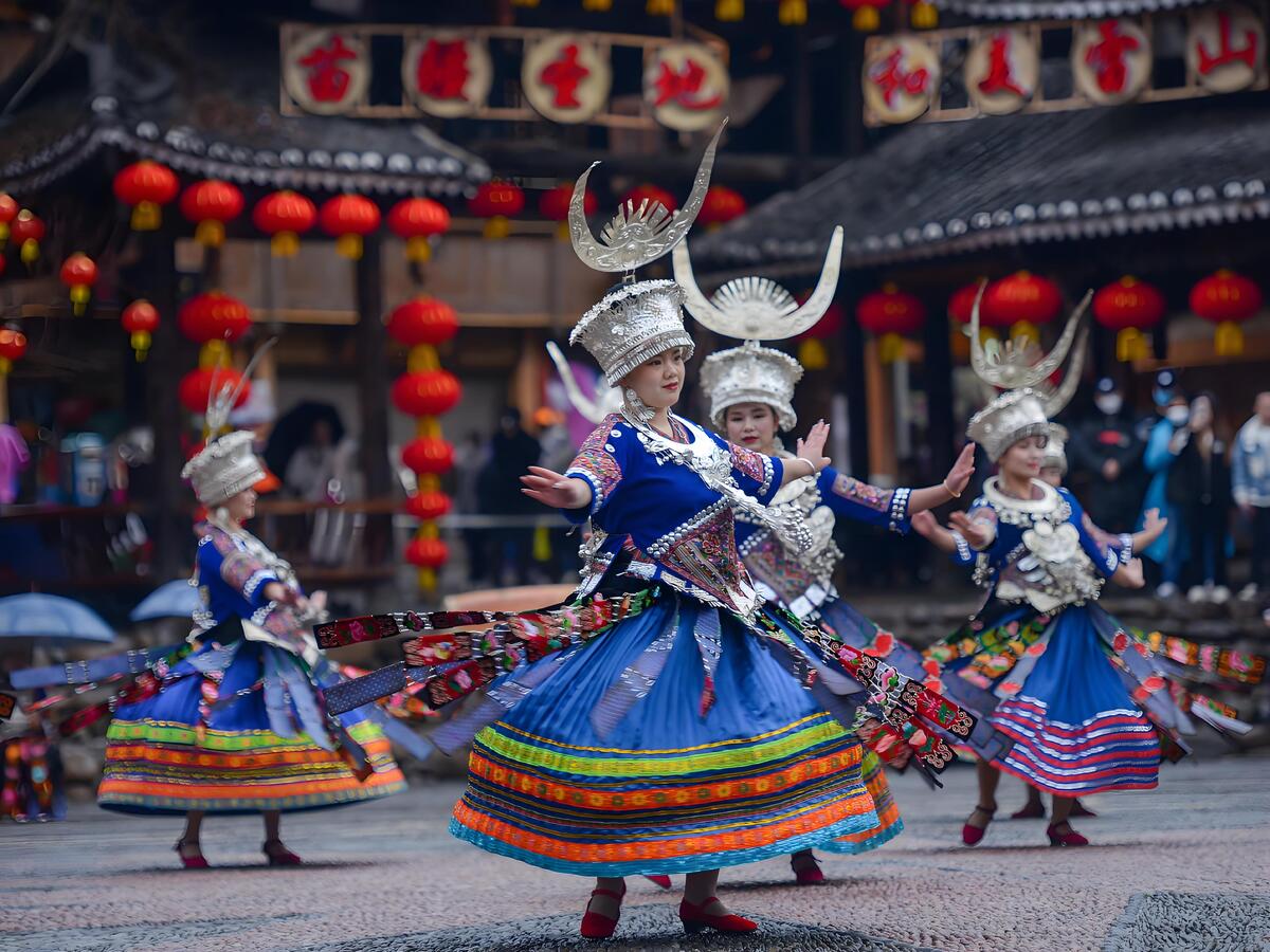 4-Day Guiyang-Zhaoxing-Jiabang Terraces-Authentic Dong Culture Tour