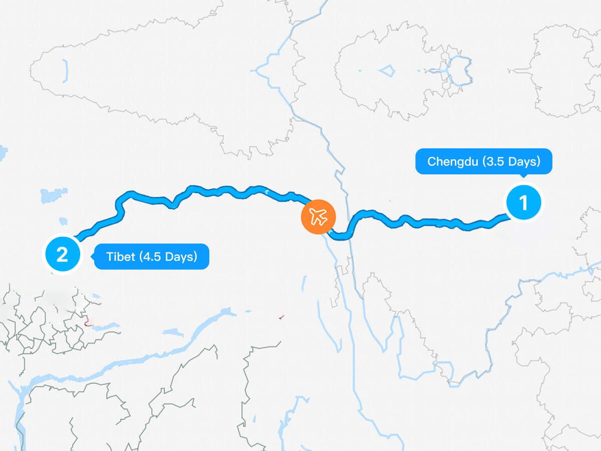 8-Day Chengdu-Tibet Tour