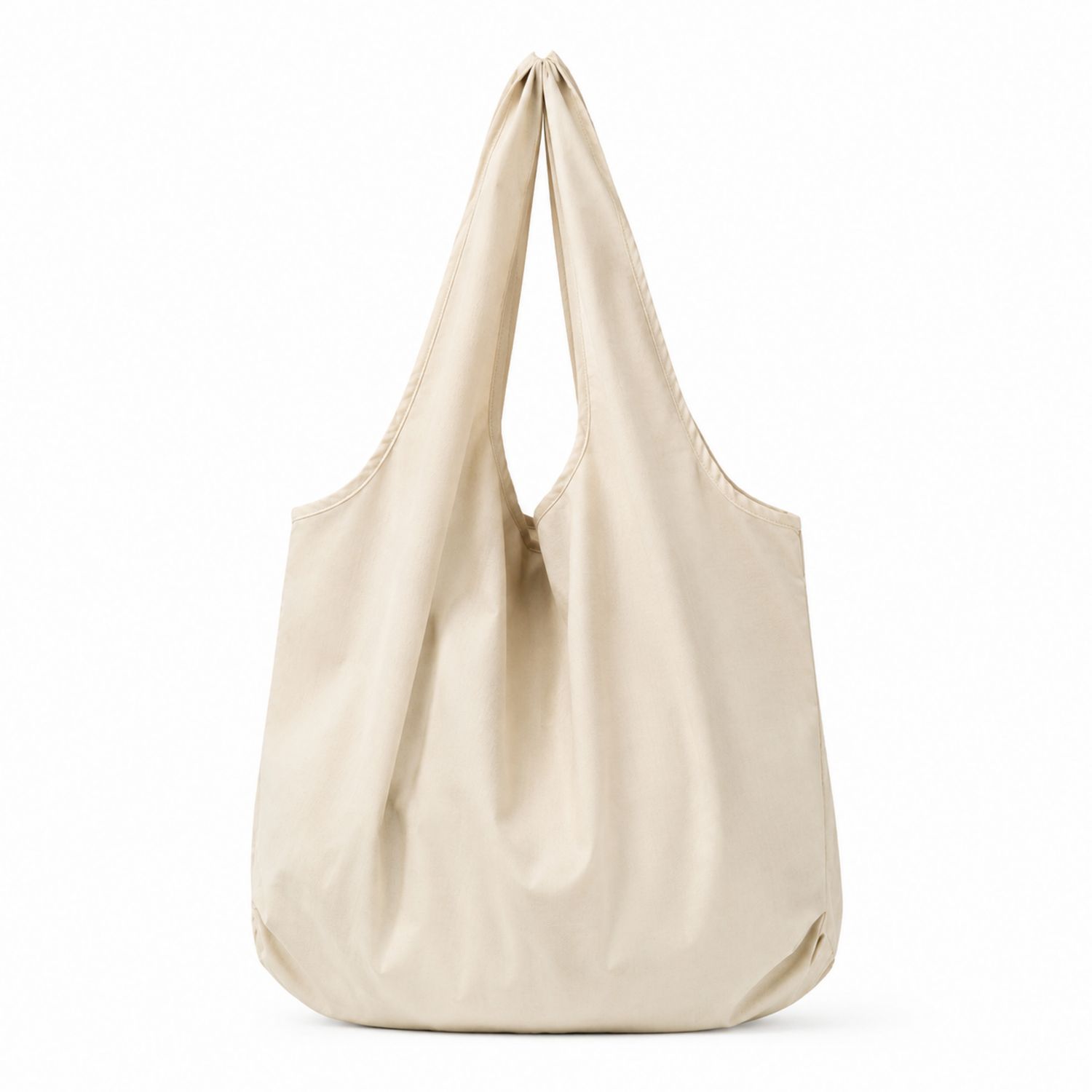 Bolso de Hombro Beige Plegable de 20L