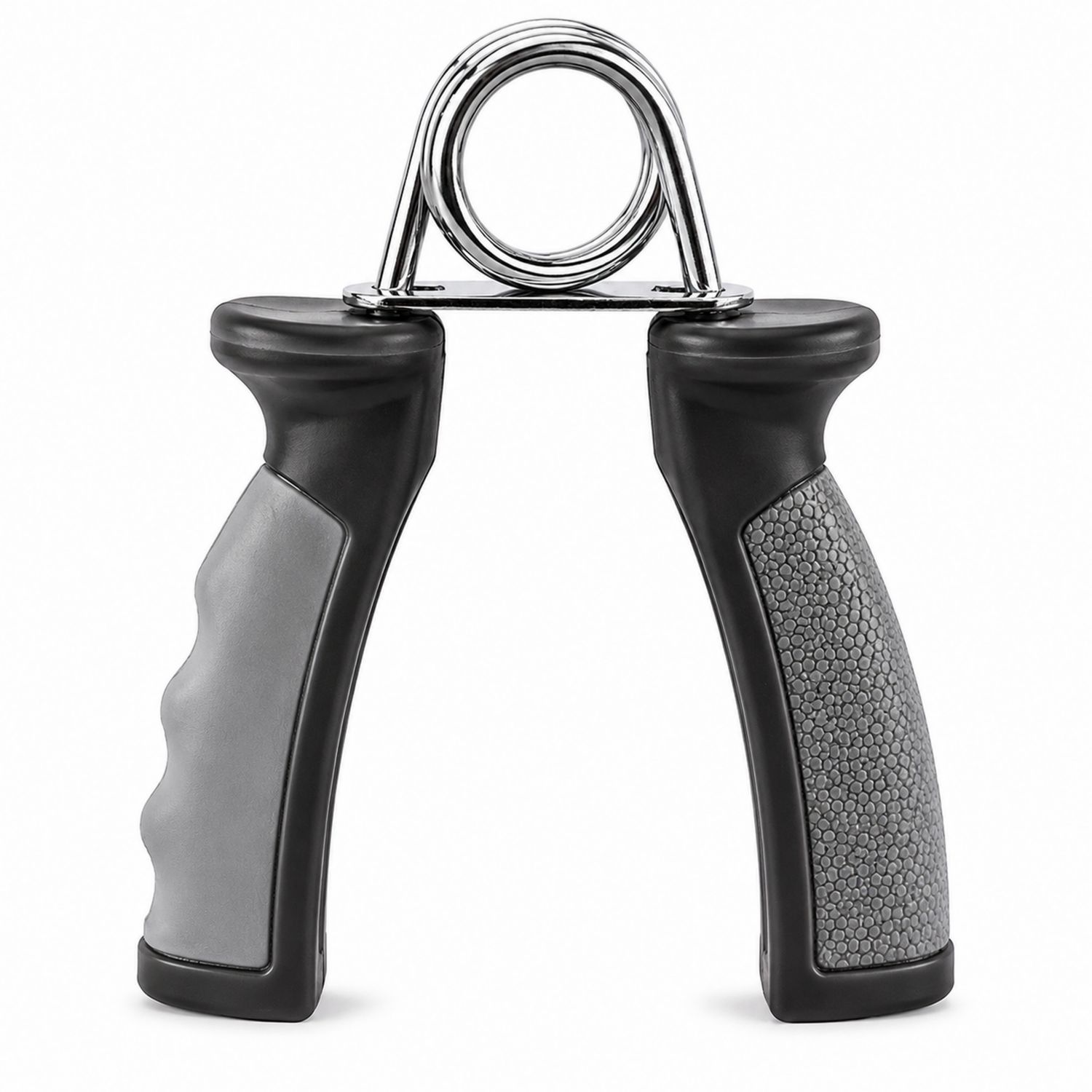 Fortalecedor de Mano con Resistencia Ajustable Negro y Gris